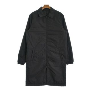 アクネストゥディオズ(Acne Studios)のAcne Studios ステンカラーコート 48(L位) 黒 【古着】【中古】(ステンカラーコート)