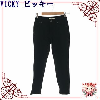 ビッキー(VICKY)のVICKY ビッキー パンツ カジュアルパンツ スキニー レディース ブラック(スキニーパンツ)