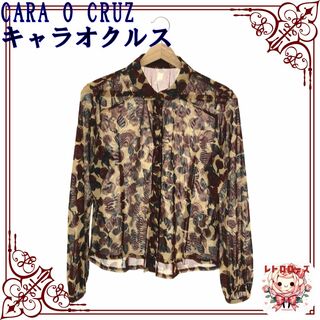 CARA O CRUZ キャラオクルス トップス シャツ ブラウス 長袖(シャツ/ブラウス(長袖/七分))