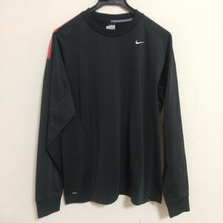 ナイキ(NIKE)のNIKE ナイキ DRI-FIT 長袖トレーニングウェア 長袖カットソー L(Tシャツ/カットソー(七分/長袖))