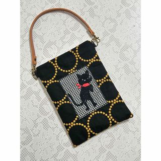 509  pjc  クロッチくん　スマホポーチ　ハンドメイド(ポーチ)