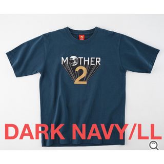 ほぼ日/MOTHER2ロゴTシャツ/DARK NAVY/LL