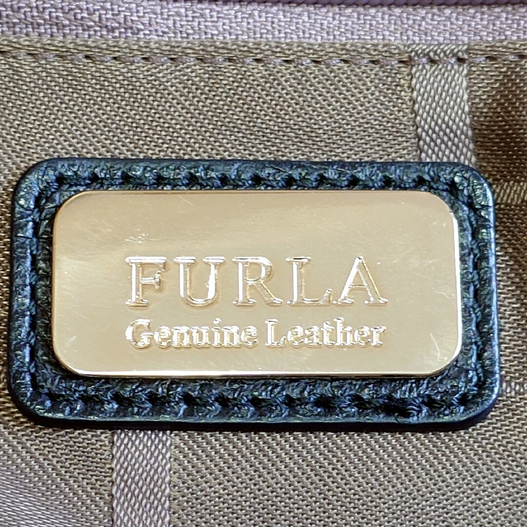 Furla(フルラ)の【美品】FURLA フルラ エリザベス トートバッグ バイカラー ゴールド金具 レディースのバッグ(トートバッグ)の商品写真