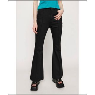 スライ(SLY)のCALL BLACK HW PINTUCK FLARE PT(デニム/ジーンズ)