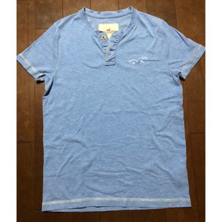 Hollister - 🔴ホリスター  ヘンリーネックTシャツ