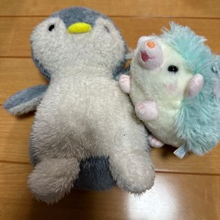 ぬいぐるみ　ペンギン　ハリネズミ(ぬいぐるみ)