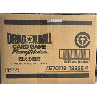 ドラゴンボール　烈火の闘気　日本語版　1カートン　12box入り　テープ付き(Box/デッキ/パック)