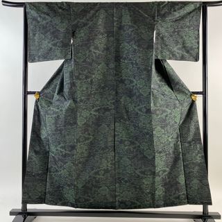 紬 身丈157.5cm 裄丈64cm 正絹 美品 優品 【中古】(着物)