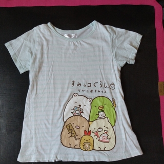 難あり 130 すみっコぐらし ロングTシャツ(Tシャツ(半袖/袖なし))