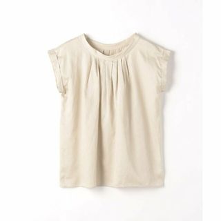 アデイインザライフ(a day in the life)の【BEIGE】ビンテージサテン モックネックブラウス <A DAY IN THE LIFE>(シャツ/ブラウス(長袖/七分))