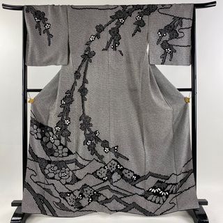 訪問着 身丈165cm 裄丈67cm 正絹 美品 名品 【中古】(着物)