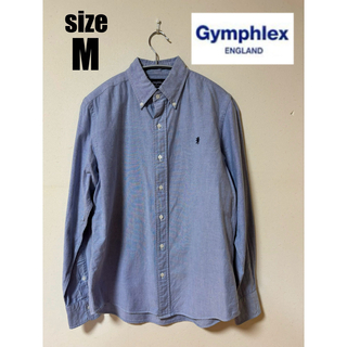 ジムフレックス(GYMPHLEX)のジムフレックス ボタンダウン オックスフォードシャツ サイズM(シャツ)