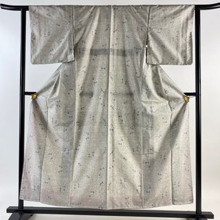 大島紬 身丈156cm 裄丈61.5cm 正絹 名品 【中古】(着物)