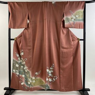 訪問着 身丈160cm 裄丈67cm 正絹 美品 秀品 【中古】(着物)