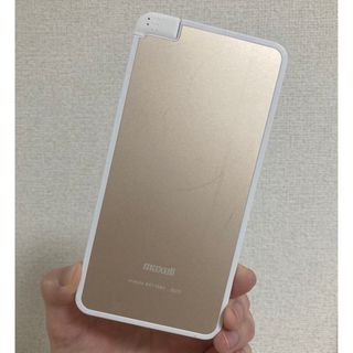 マクセル(maxell)の【4-5回使用】モバイルバッテリー(バッテリー/充電器)