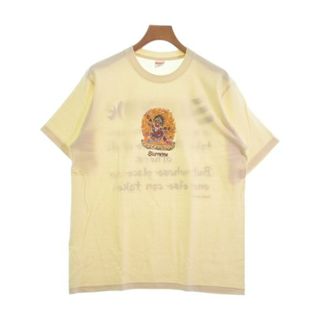 シュプリーム(Supreme)のSupreme シュプリーム Tシャツ・カットソー M ベージュ 【古着】【中古】(Tシャツ/カットソー(半袖/袖なし))