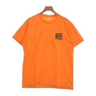 シュプリーム(Supreme)のSupreme シュプリーム Tシャツ・カットソー M オレンジ 【古着】【中古】(Tシャツ/カットソー(半袖/袖なし))