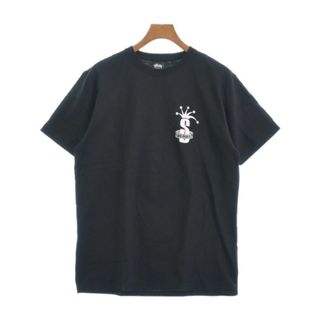 STUSSY - STUSSY ステューシー Tシャツ・カットソー M 黒 【古着】【中古】