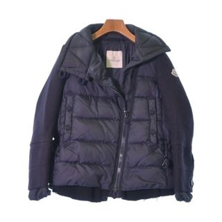 MONCLER - MONCLER ダウンジャケット/ダウンベスト 00(XXS位) 紺 【古着】【中古】