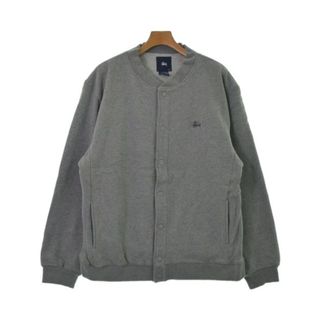 STUSSY - STUSSY ステューシー スウェット L グレー 【古着】【中古】