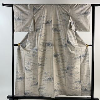 紬 身丈158cm 裄丈64cm 正絹 美品 秀品 【中古】(着物)