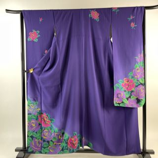 振袖 身丈160cm 裄丈65cm 正絹 美品 秀品 【中古】(着物)