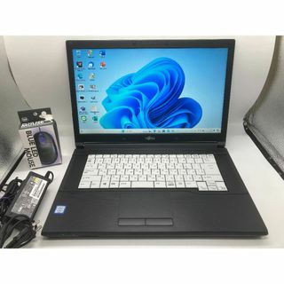 フジツウ(富士通)の富士通 A577/V corei5-7300U ﾒﾓﾘ8GB SSD256GB(ノートPC)