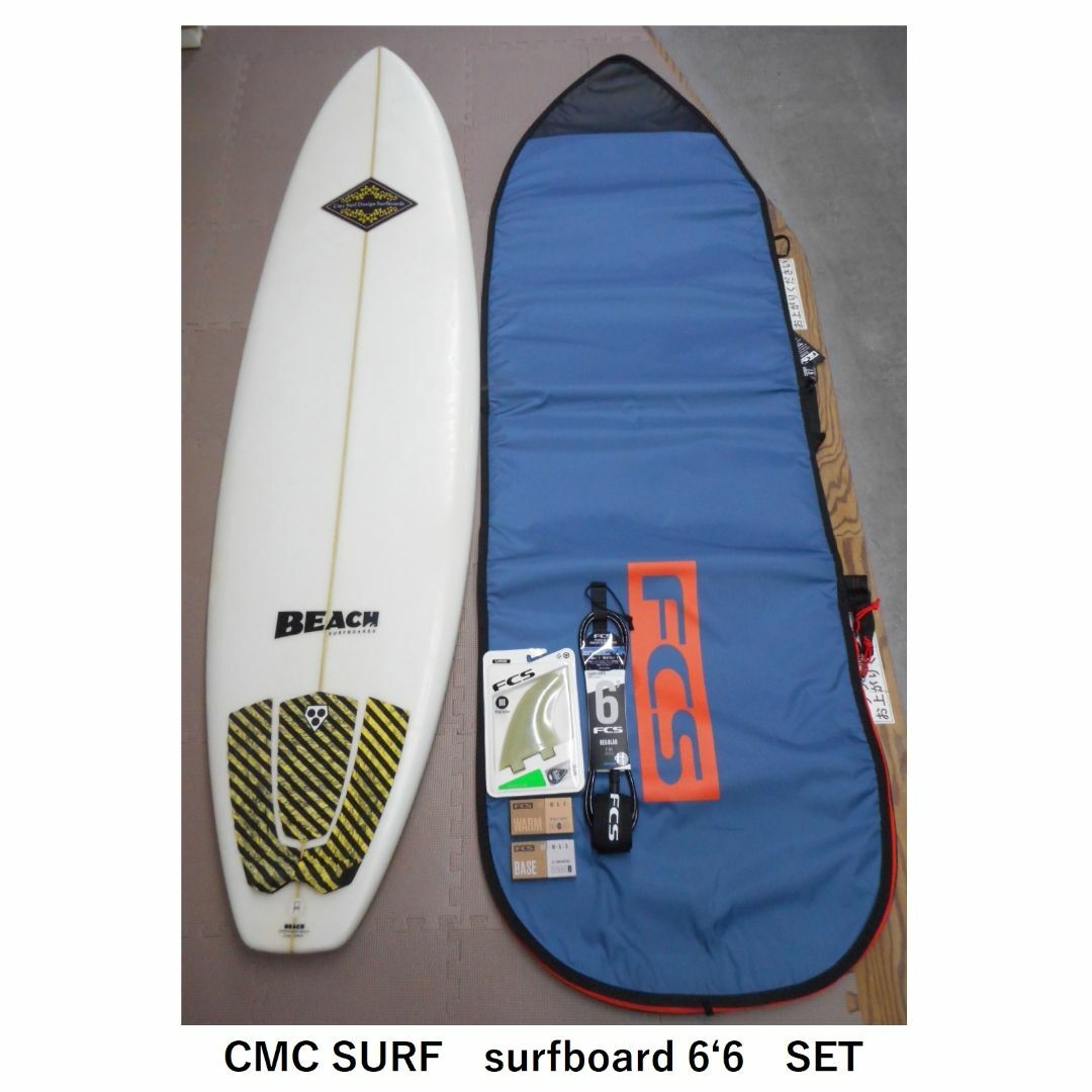 CMC SURF SHOP surfboard 6‘6 USED ボードフルセッ スポーツ/アウトドアのスポーツ/アウトドア その他(サーフィン)の商品写真