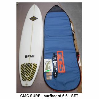 CMC SURF SHOP surfboard 6‘6 USED ボードフルセッ(サーフィン)