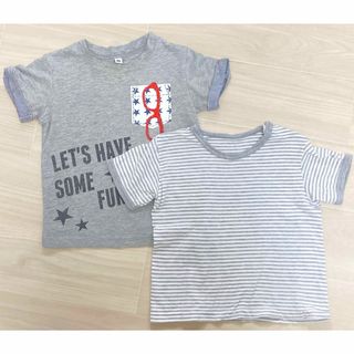 ベビー Tシャツ 2枚セット 80(Ｔシャツ)