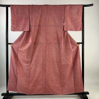 小紋 身丈158cm 裄丈63cm 正絹 優品 【中古】(着物)