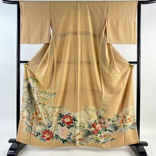 色留袖 身丈163cm 裄丈63cm 正絹 優品 【中古】(着物)