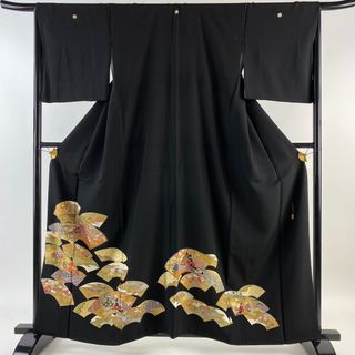 黒留袖 身丈160cm 裄丈64.5cm 正絹 美品 優品 【中古】(着物)