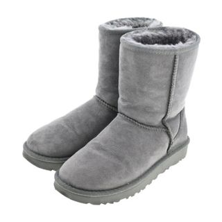 アグオーストラリア(UGG AUSTRALIA)のUGG australia アグオーストラリア ブーツ 23cm グレー 【古着】【中古】(ブーツ)