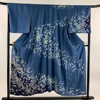 訪問着 身丈150cm 裄丈69cm 正絹 逸品 【中古】(着物)