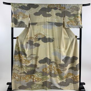 訪問着 身丈167.5cm 裄丈69cm 正絹 逸品 【中古】(着物)