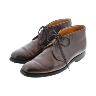 グレンソン(GRENSON)のGRENSON グレンソン ブーツ UK7 1/2(26cm位) 茶 【古着】【中古】(ブーツ)