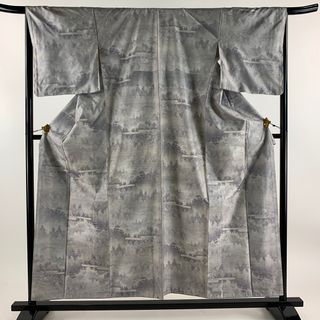 大島紬 身丈157.5cm 裄丈66cm 正絹 美品 逸品 【中古】(着物)