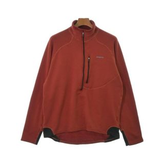 パタゴニア(patagonia)のpatagonia パタゴニア Tシャツ・カットソー L 赤 【古着】【中古】(Tシャツ/カットソー(半袖/袖なし))