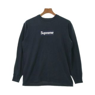 シュプリーム(Supreme)のSupreme シュプリーム Tシャツ・カットソー S 紺 【古着】【中古】(Tシャツ/カットソー(半袖/袖なし))