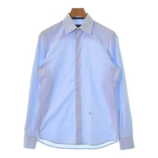 ジバンシィ(GIVENCHY)のGIVENCHY カジュアルシャツ 37(XS位) 青系(ストライプ) 【古着】【中古】(シャツ)