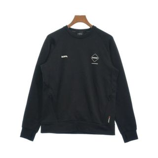 F.C.R.B エフシーアールビー スウェット S 黒 【古着】【中古】(スウェット)