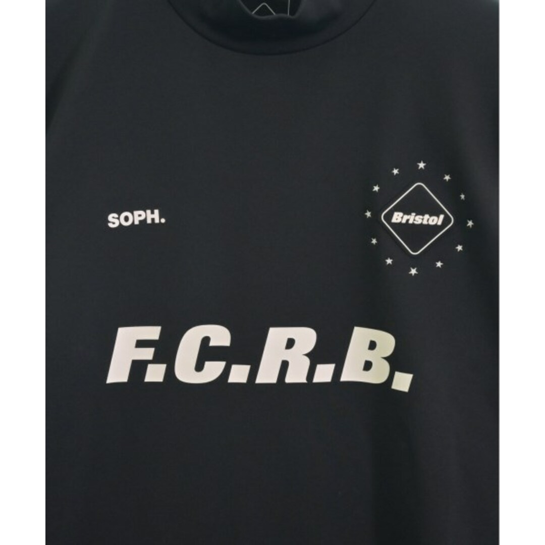 F.C.R.B エフシーアールビー Tシャツ・カットソー M 黒 【古着】【中古】 メンズのトップス(Tシャツ/カットソー(半袖/袖なし))の商品写真