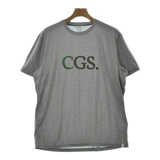 CGS. シージーエス Tシャツ・カットソー 3(L位) グレー 【古着】【中古】(Tシャツ/カットソー(半袖/袖なし))