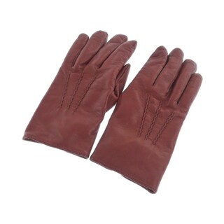 カリデイ(CARIDEI)のCARIDEI カリデイ 手袋 7.5 赤 【古着】【中古】(手袋)