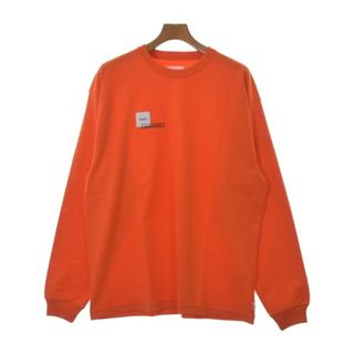 WTAPS ダブルタップス Tシャツ・カットソー 02(M位) オレンジ 【古着】【中古】(Tシャツ/カットソー(半袖/袖なし))