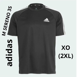 アディダス(adidas)のアディダス M SERENO 3S Tシャツ XO (2XL)(Tシャツ/カットソー(半袖/袖なし))