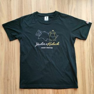 ポケモン ヤドン & コダック 半袖 Tシャツ /M(Tシャツ/カットソー(半袖/袖なし))