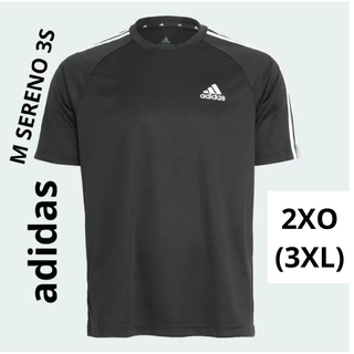 アディダス(adidas)のアディダス M SERENO 3S Tシャツ 2XO (3XL)(Tシャツ/カットソー(半袖/袖なし))