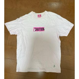 #FR2 - Tシャツ　CAUTION  ロゴ　エフアールツー